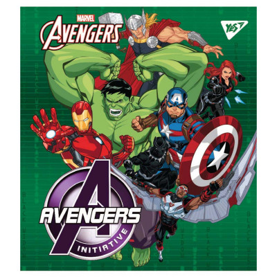 Зошит Yes А5 Marvel 12 аркушів лінія (765168) Вінниця - фото 3
