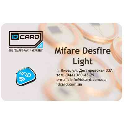 Смарт-карта Mifаre Desfire Light (01-038) Винница