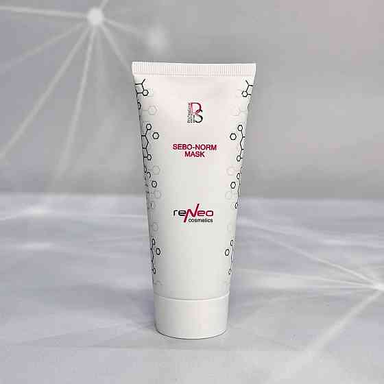 Себорегулююча маска із заспокійливим ефектом SEBO-NORM MASK DERMA SERIES 100 мл Дніпро