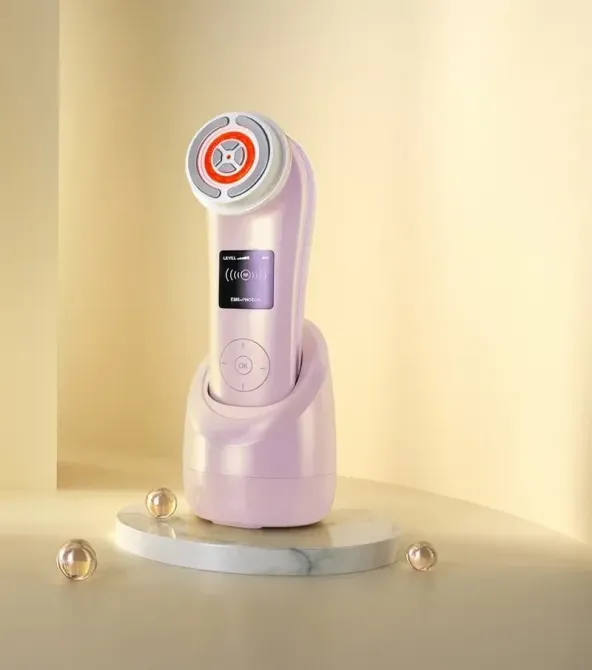 Массажер с электропорацией для лица и шеи 7в1 микротоковый + RF лифтинг + EMS стимулятор +LED+холод+ионизация Днепр - изображение 7