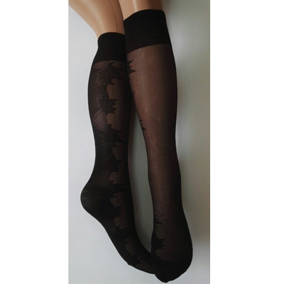 Гольф Кленовый лист 20 den р.23-25, 2 пары в цветах чорний Черновцы - изображение 1