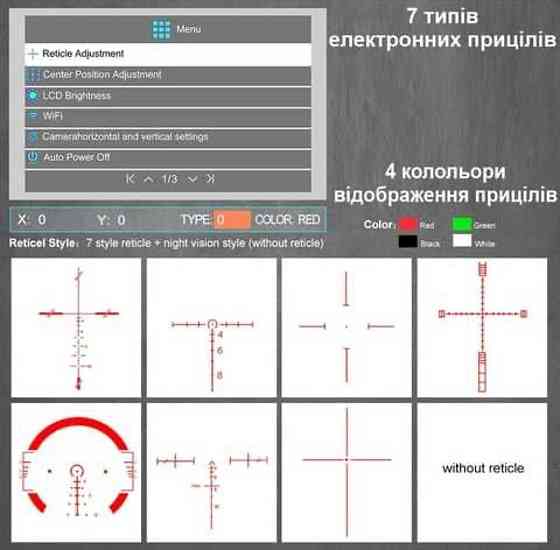 Прицел ночного видения Henbaker CY789 Прибор цифровой Все Крепления! Киев