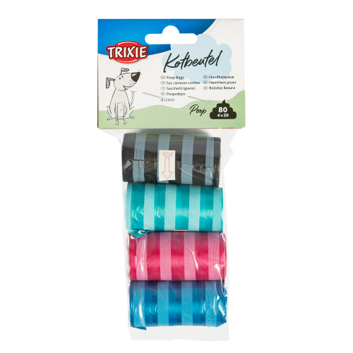 Пакеты Trixie для диспенсеров для фекалий, сменные, размер M, 4х20 шт Винница