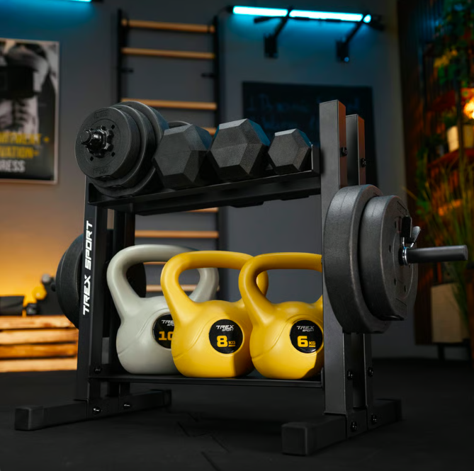 Стійка 2-рівнева для гантелей, дисків та гирь TX-045DR Киев - изображение 3