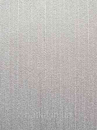 Шпалери вінілові на паперовій основі Sirpi Italian Silk 7 однотонні кремові тонка срібна смуга Київ