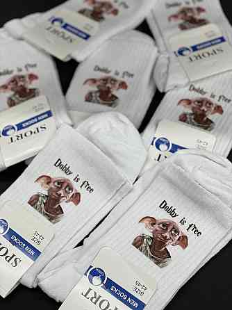 Шкарпетки «Dobby is Free» — 3 пари, розміри 35–39 / 40–45 Чернівці