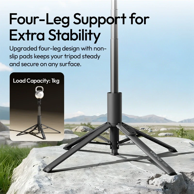 Селфі-монопод Ulanzi Ulanzi MT86 Automatic Phone Tripod(Phone Clamp,Black) Одеса - фото 7