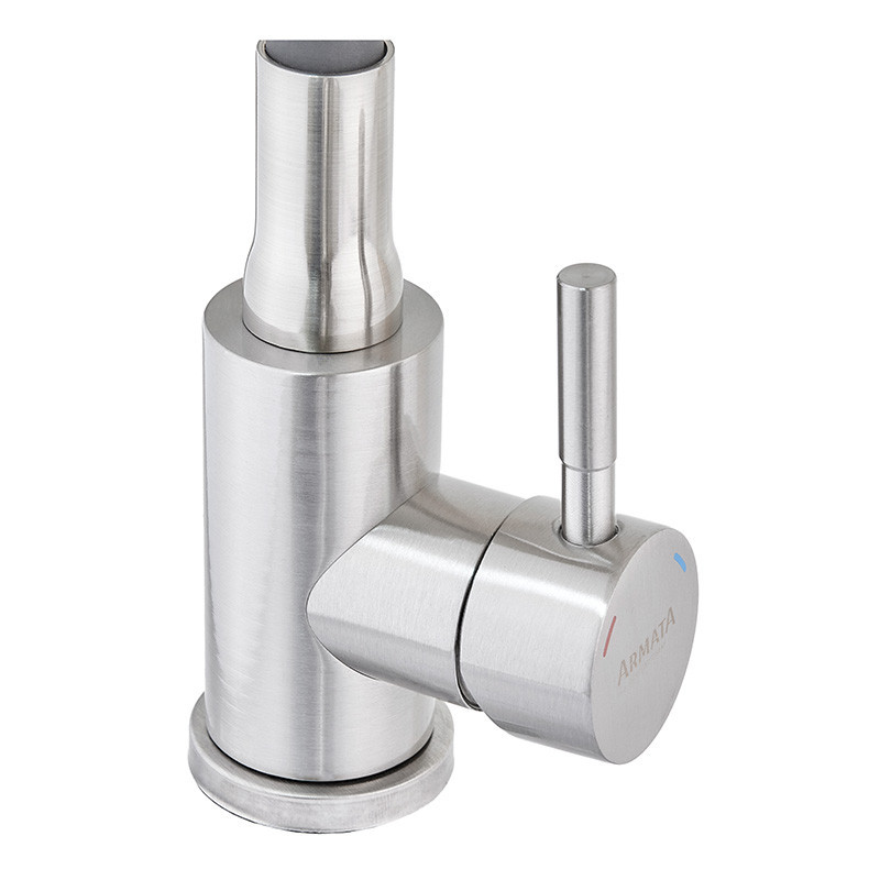 Кухонный смеситель Armata SUS-011 Refl.Black из нержавеющей стали Харьков - изображение 2