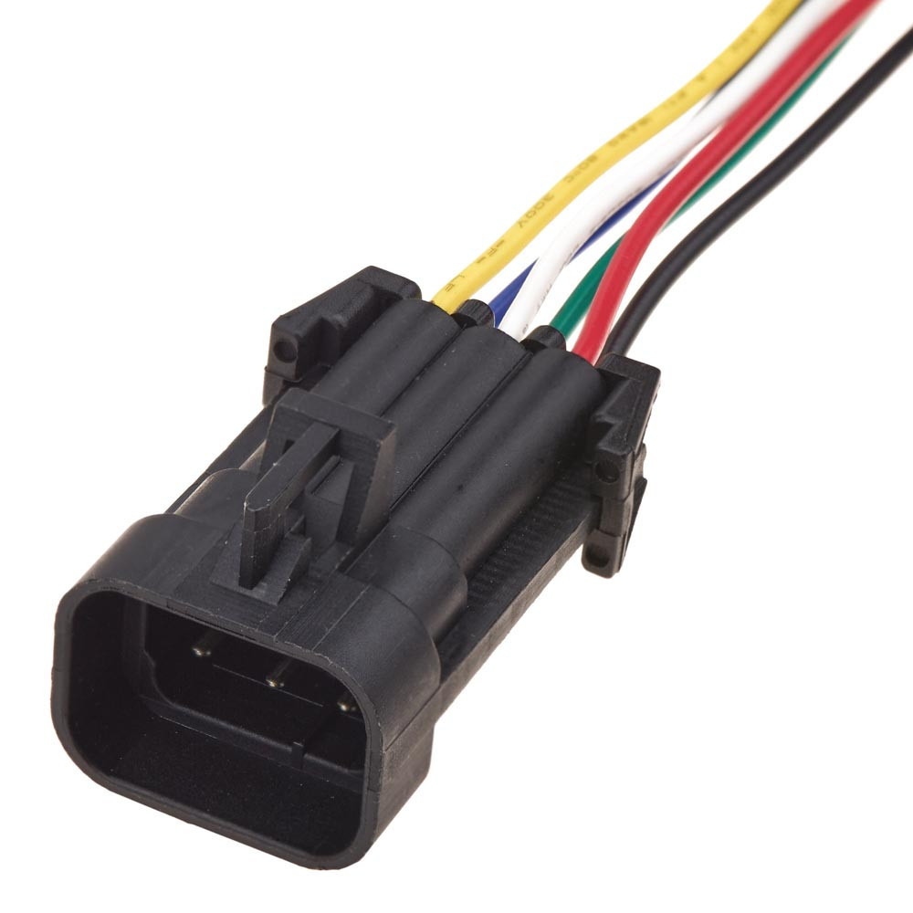 Разьем коннектор с проводом, 6-кон.,  12124107,  APTIV (Delphi) Америка, Корея, Buick, Cadillac, Chevrolet, Daewoo, GMC, Isuzu, Киев - изображение 1