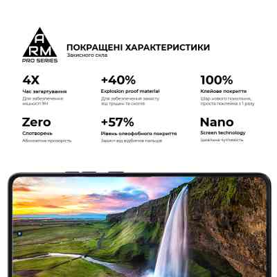 Стекло защитное Armorstandart Pro Motorola G86 Power 5G (ARM86588) Винница