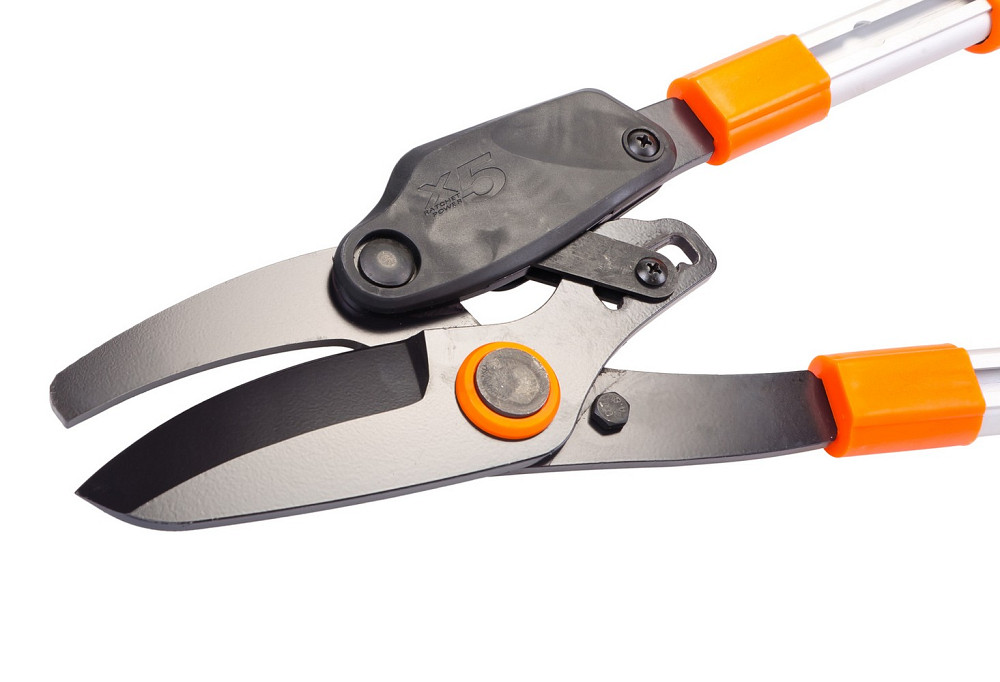 MASTERTOOL Сучкоріз із ковадлом MASTERTOOL храповий з алюмінієвими телескопічними ручками 700-1 Київ - фото 4