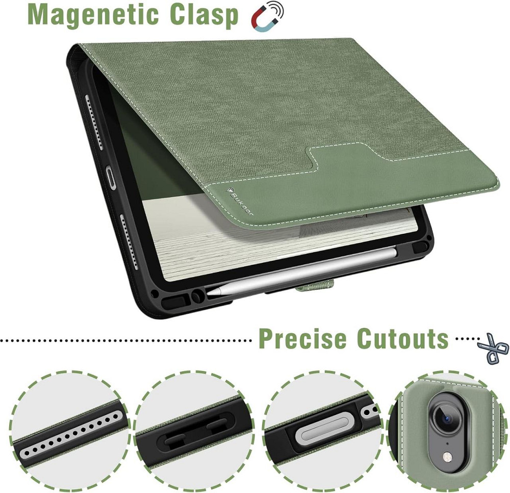 Фірмов чохол Bukoor для iPad Air 11 Inch 2024 (M2)/iPad Air 5 2022/Air 4 2020 10.9/iPad 4-го покоління 10.9 / iPad Pro 11 2018 Дніпро - фото 9