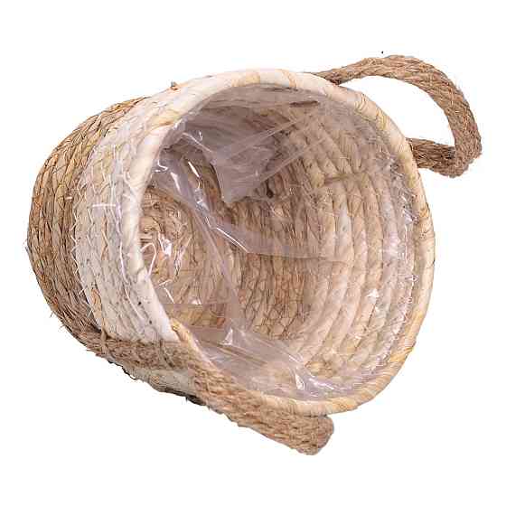 Универсальные плетеные корзины для хранения, 3 шт, коричневые Киев