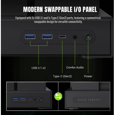 Корпус Gamemax Blade Concept Вінниця - фото 5