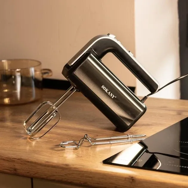 Ручной миксер CX-6651 800 Вт, 5 скоростей, турбо режим, надежный бытовой прибор для кухни Одесса - изображение 1