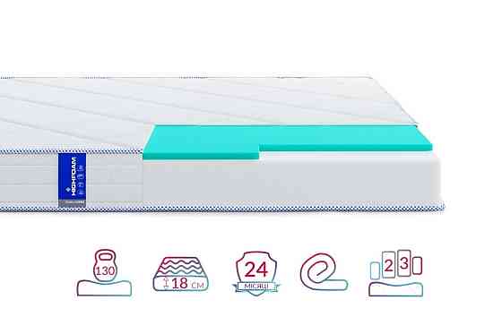 Ортопедичний матрац Obeliks Lupen/Обіліс Люпен (безпружинний) ТМ Highfoam 200х220 Харків