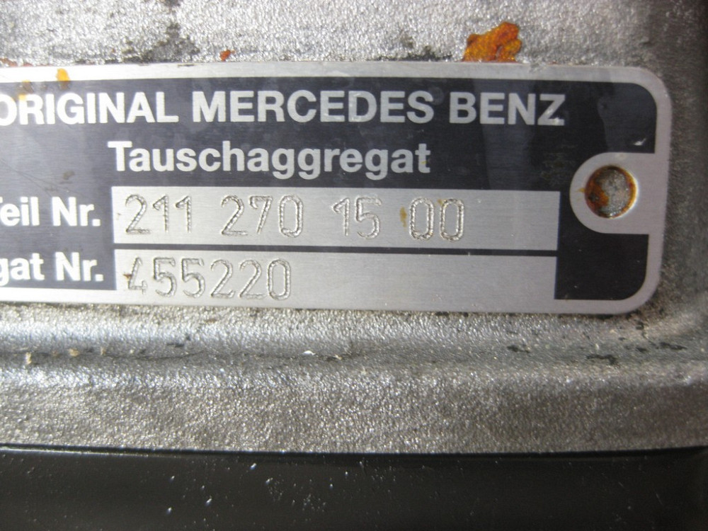 Mercedes-Benz  A2112701500 5-ступінчаста АКПП 5G-TRONIC 722.640 без гідротрансформатора W203 W204 E-Class W211 CLK C209 Одесса - изображение 8