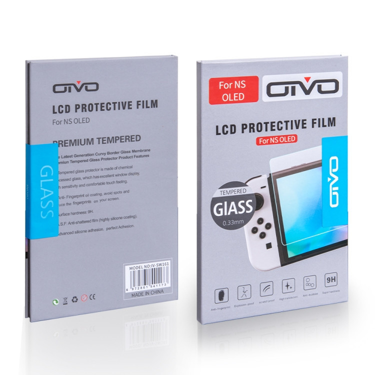 Захисне скло на Nintendo Switch OLED OIVO IV-SW161 Київ - фото 2