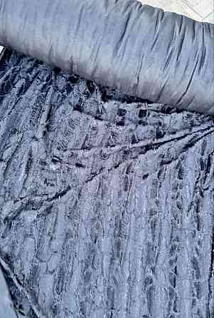 Тканина/опт/ хутро каракуль чорний — від 3 м Київ