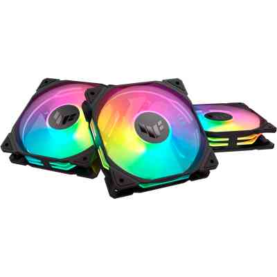 Кулер для корпуса ASUS TUF GAMING TR120 FAN ARGB BLACK 3IN1 (90DA0090-B09020) Винница