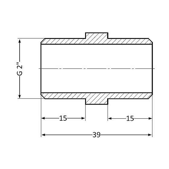 Ніпель Thermo Alliance Standart 2" НР SD4075050 Київ