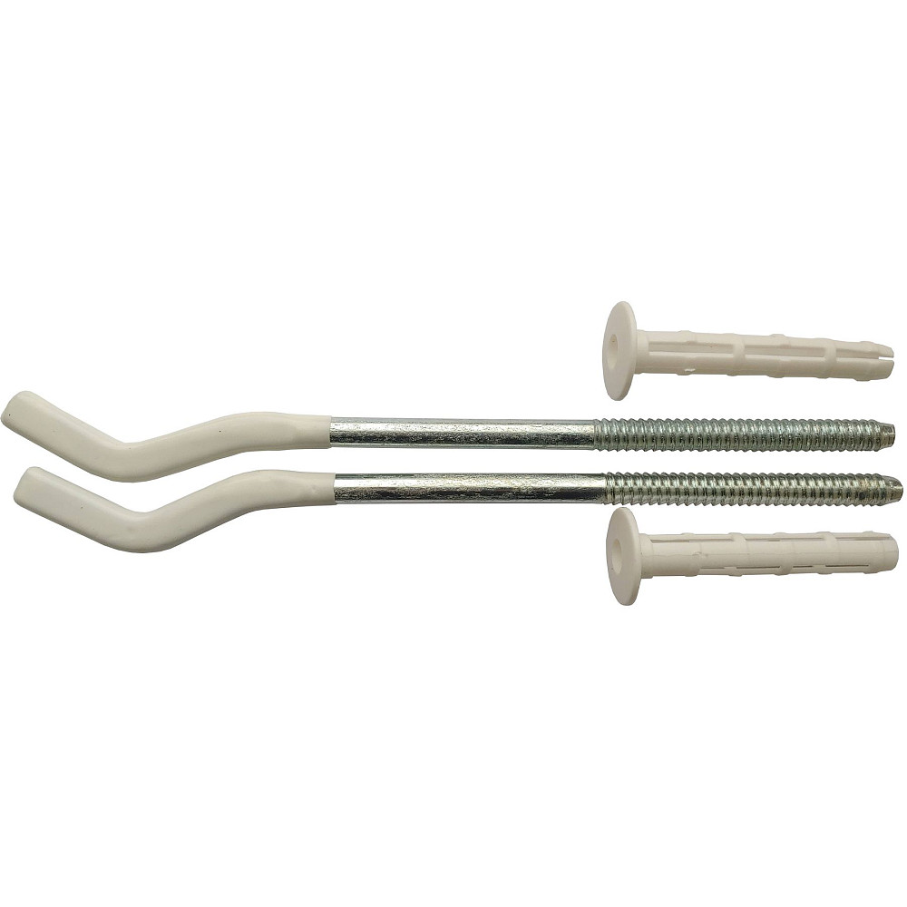 Комплект кронштейнів радіатора CRISTAL NS-1016 штирьковий прорезинений з дюбелем Ø9х245мм (2шт) Тернополь - изображение 1