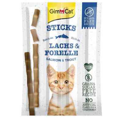 Лакомство для котов GimCat Sticks Lanchs&Forelle 4 шт (лосось и форель) (4002064400174) Винница