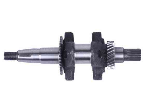 Колінвал у складі під шліц мотоблок 168F зі знижувальним редуктором Мукачево