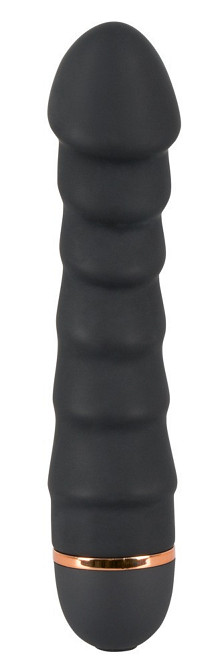 Чорний оксамитовий вібратор Bendy Ripple Vibrator з 20 режимами вібрації Sex Aura Київ - фото 3
