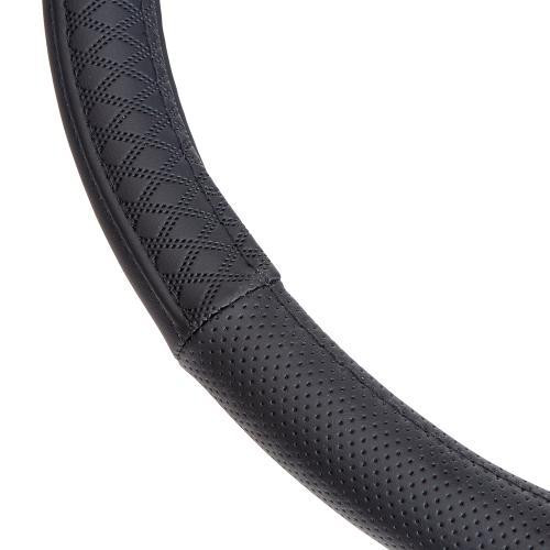 Чохол на кермо VLOD-24UC29 BK L чорний з BO Харків - фото 8