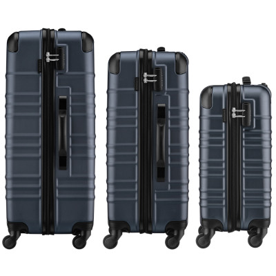 Набір валіз Wenger Amplar 3 в 1 (S,M,L) пластик, 4 колеса, синій (653150) Вінниця - фото 5