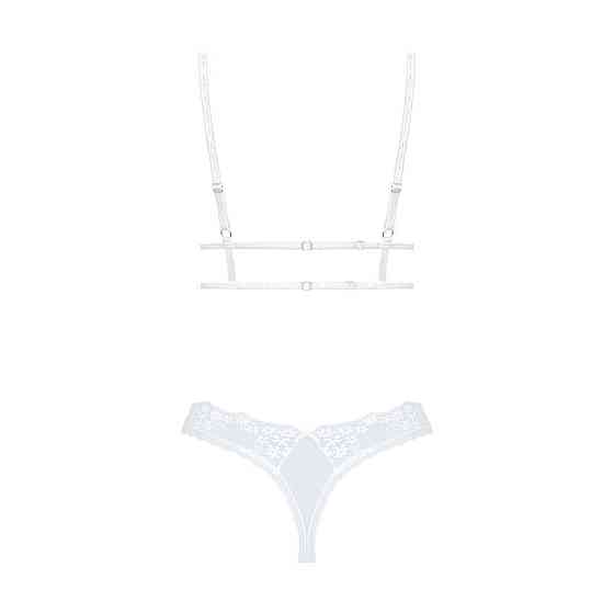 Еротичний комплект Obsessive Heavenlly 2-pcs set XL/2XL, бюстгальтер і танга Sex Aura Київ