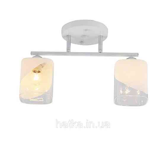 Потолочная люстра Sirius 07245/2 Matte White+CR на 2 плафона Киев
