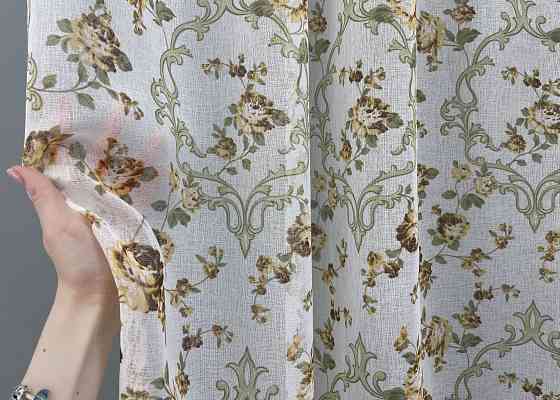 Тюль VR-Textil 917т Flora Батист Разноцветный 300х270 см (42-0234) Киев