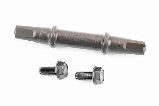 Вал каретки MTB "квадрат" 122мм, під болт, 3PL Київ