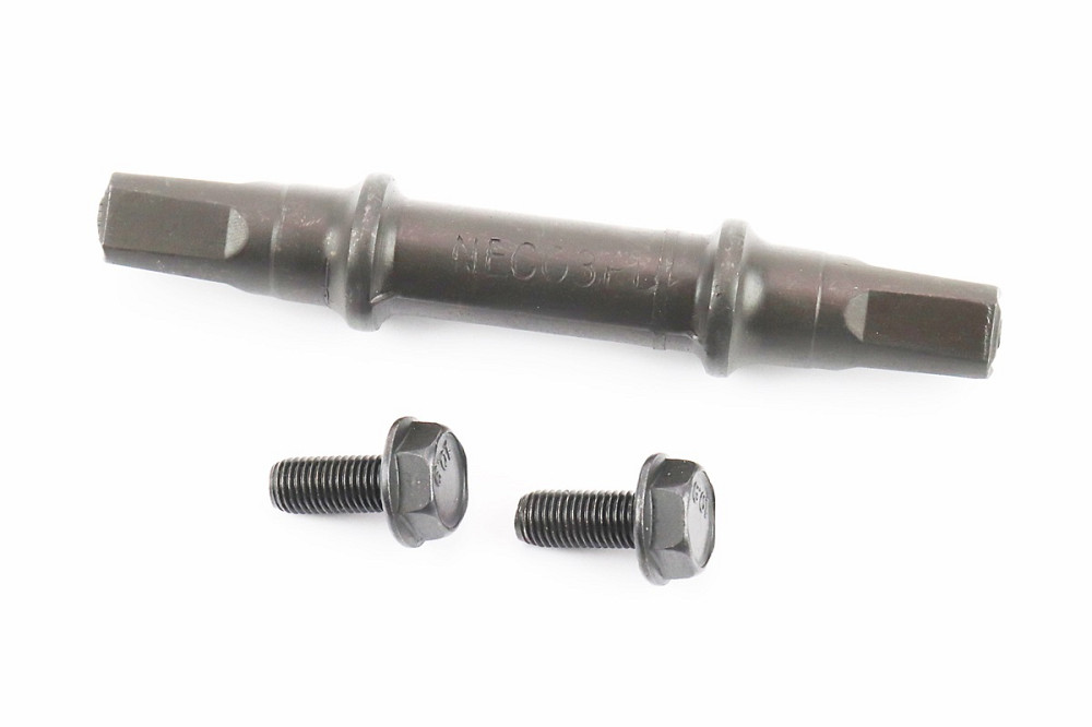 Вал каретки MTB "квадрат" 122мм, під болт, 3PL Київ - фото 1