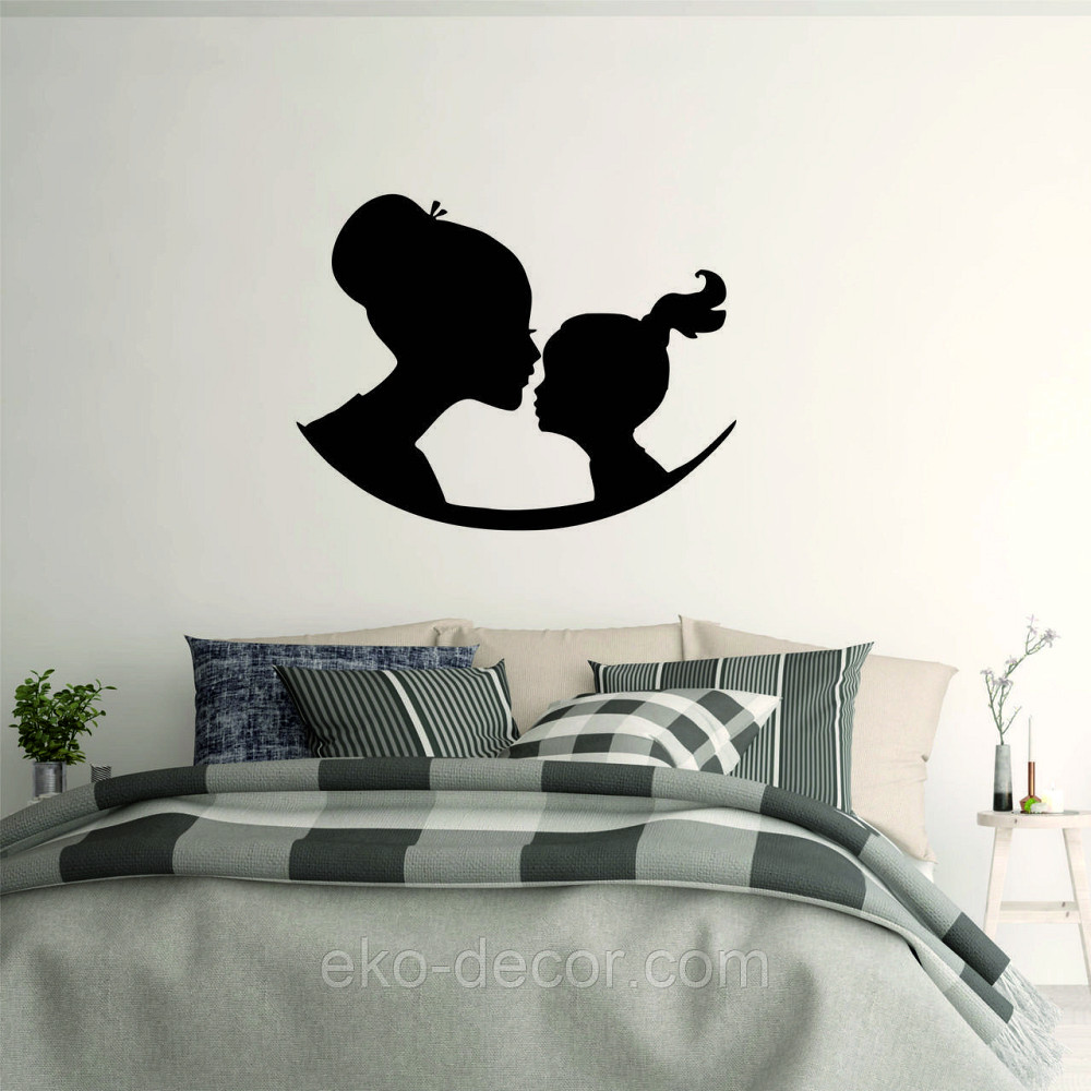 Декоративное настенное Панно «Мать и дитя», Декор на стену 90*68 см, Черный Киев - изображение 5