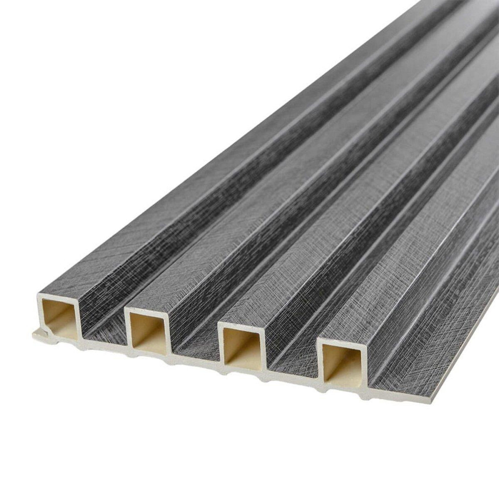 Рейка декоративна WPC стінова 3000х160х23мм Вугілля SW-00001534 Київ - фото 1