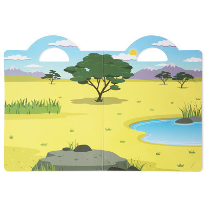 Набор для творчества Melissa&Doug Объемные наклейки Сафари (MD9106) Винница - изображение 2