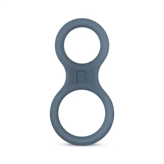 Ерекційне кільце Boners Classic Cock & Ball Ring - Grey Львів