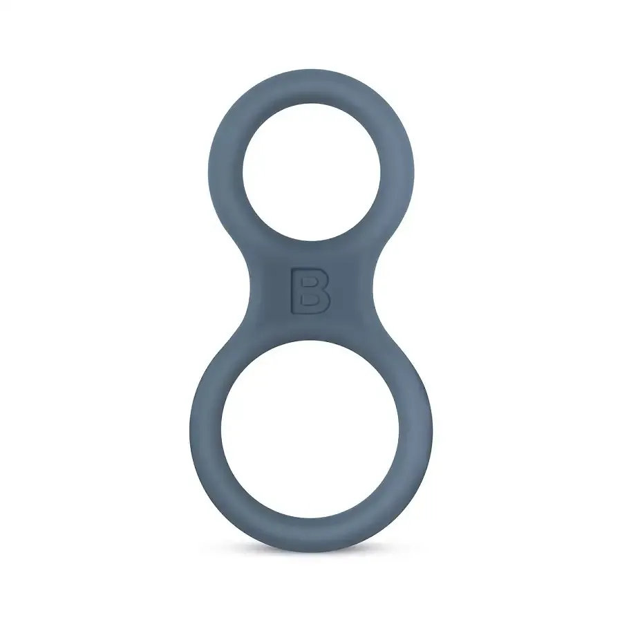 Ерекційне кільце Boners Classic Cock & Ball Ring - Grey Львів - фото 1