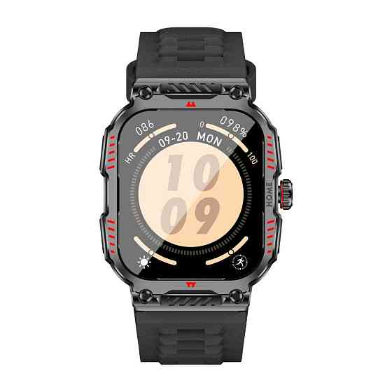 Смарт-годинник W&O X7 Plus 44 мм, чорний Київ