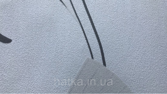 Шпалери вінілові на флізеліні Marburg Chelsea 0.53х10 абстрактний малюнок завитки чорні сірі на білому Київ