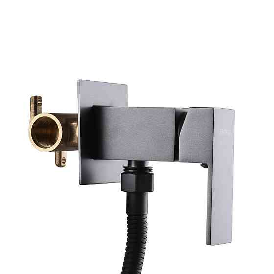 Змішувач гігієнічний Globus Lux Milano GLM-0-106MIX-Graphite (000023324) Київ