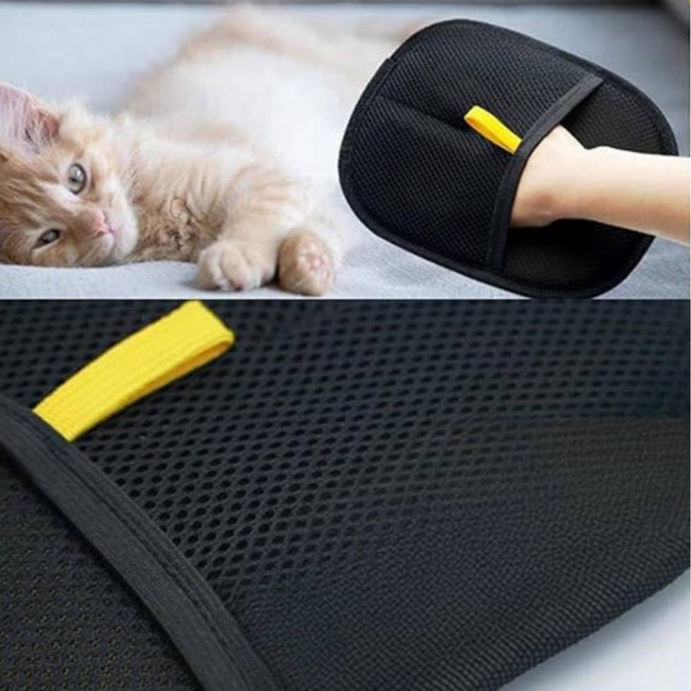 Двостороння рукавичка для вичісування вовни 24*16 см SBR Київ - фото 7