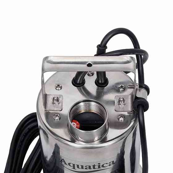 Насос дренажный садовый 0.75кВт Hmax 8м Qmax 180л/мин (часто до 5мм, нерж) AQUATICA (773055) Ровно