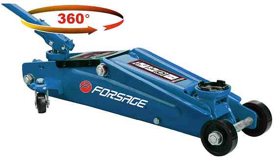 Домкрат подкатной 3т (130-410мм) с поворотной ручкой 360° Forsage F-T83003C Одесса