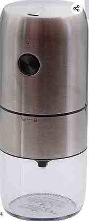 Електрична кавомолка з регулюванням помелу та зарядкою Type-C,ins564. Київ