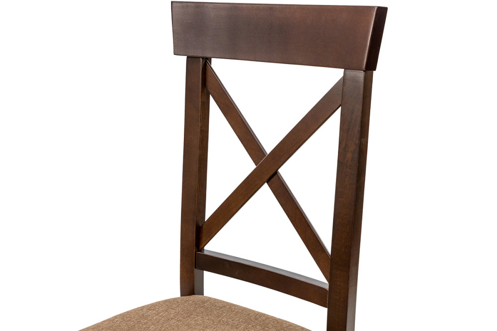 Стілець СКАНДІ, горіх темн./коричнева ткан Київ - фото 8