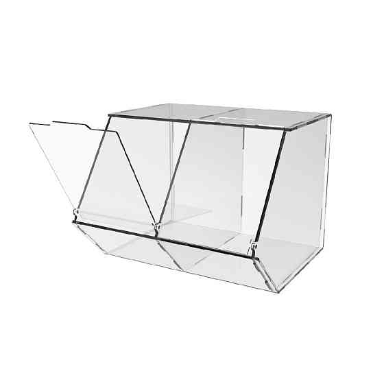 Диспенсер EKOSTAR 200х180х150мм для мармеладов, снеков, орехов 2 ячейки Киев